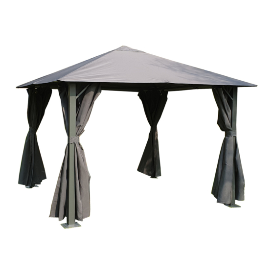 Glendale Vintage gazebo 3x3m Assembly Instructions