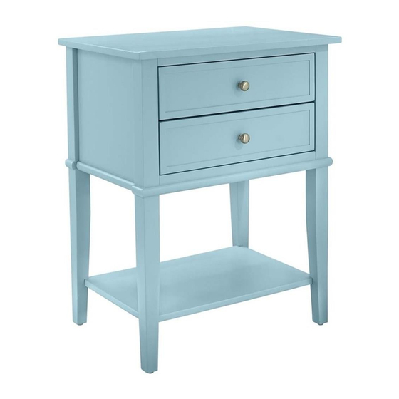 Ameriwood HOME Franklin 5062396COM Manual