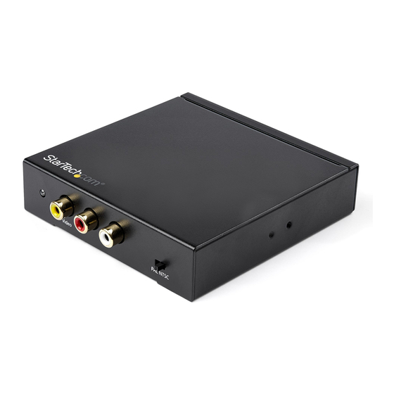 StarTech.com HD2VID2 Quick Start Manual