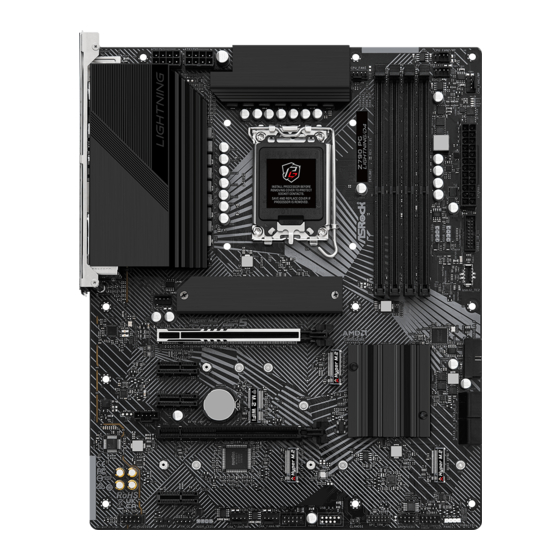 ASROCK PHANTOM GAMING Z790M PC LIGHTNING/D4 User Manual