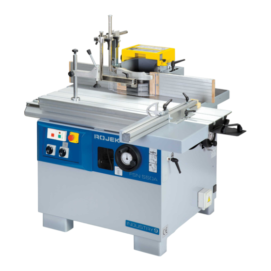 ROJEK FSN 550A Service Handbook