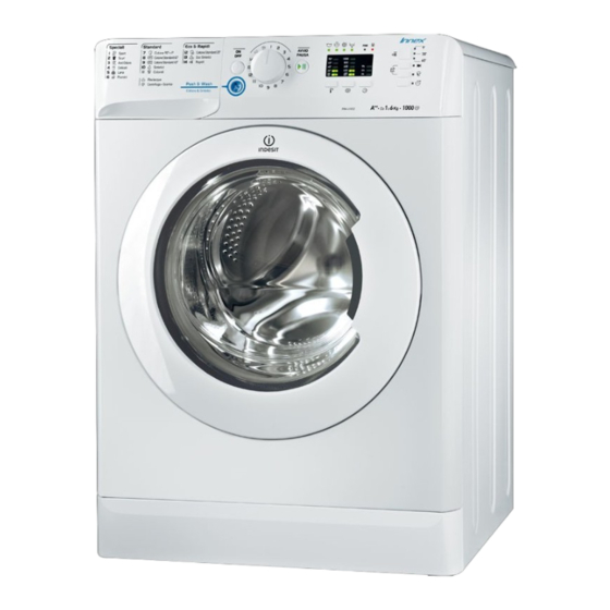 Indesit XWA 61052 Instructions For Use Manual