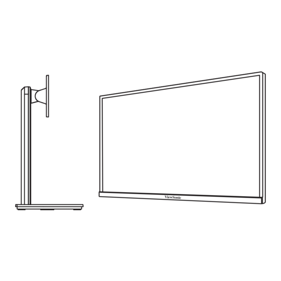 ViewSonic VX2462-2K-HD Quick Start Manual