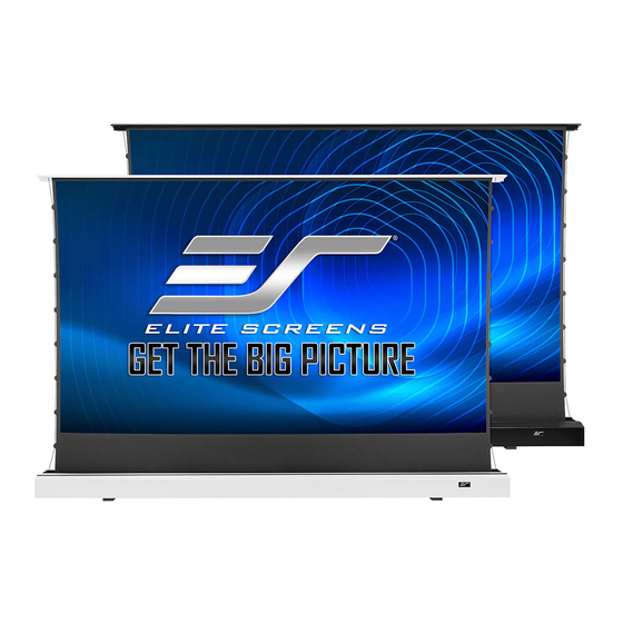 Elite Screens Kestrel Tab-Tension 2 CLR Series Manual