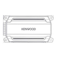 Kenwood KAC-M5014 Instruction Manual