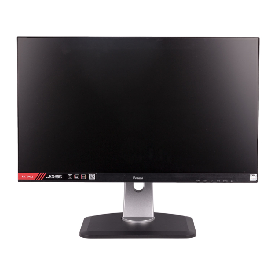 Liyama G-Master GB2760QSU-B1 Manual
