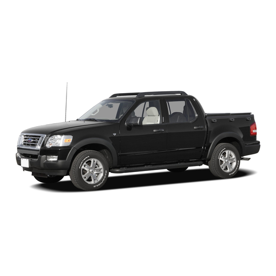 Ford 2007 Explorer Sport Trac Owner's Manual