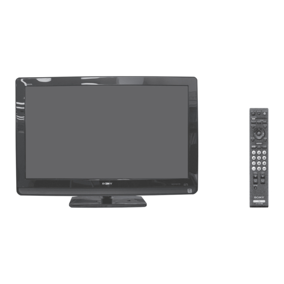 Sony KLV-37M400A Service Manual