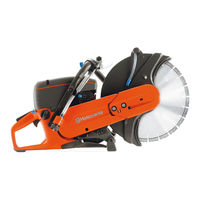 Husqvarna K 750 SpeedMill Operator's Manual And Spare Parts List