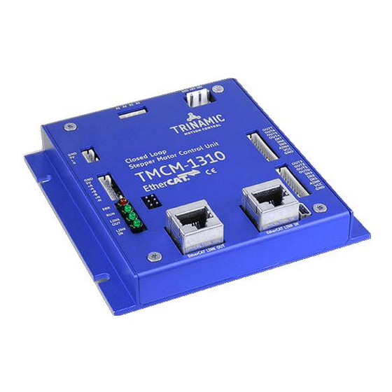 Ethercat TMCM-1310 Stepper Controller Manuals