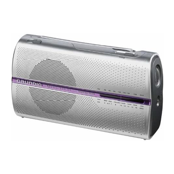 Grundig Musik Boy 50L RP 5240 LW Service Document