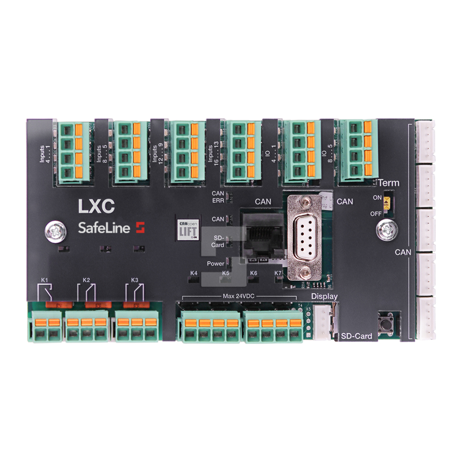 Safeline LXC Manual