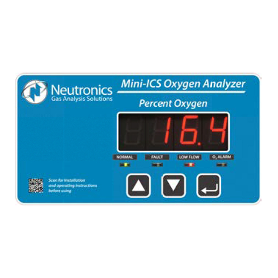 Bacharach Neutronics Mini-ICS Operation Manual