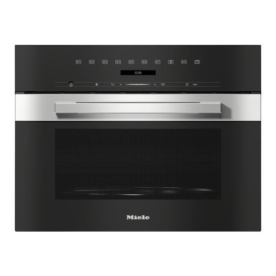 Miele M 7240 TC Manuals