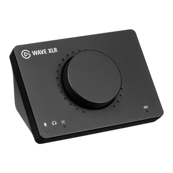 Elgato Wave XLR Quick Start Manual