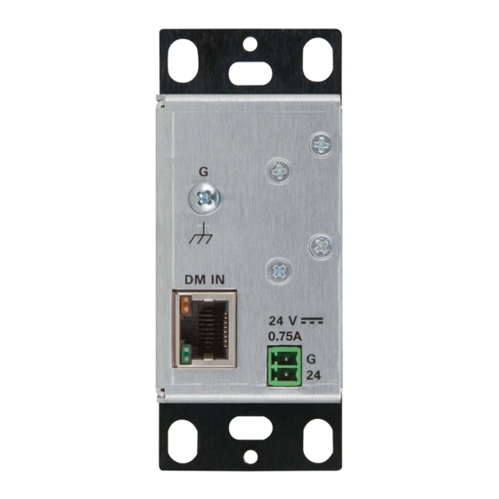 Crestron DM-RMC-4K-100-C-1G Quick Start