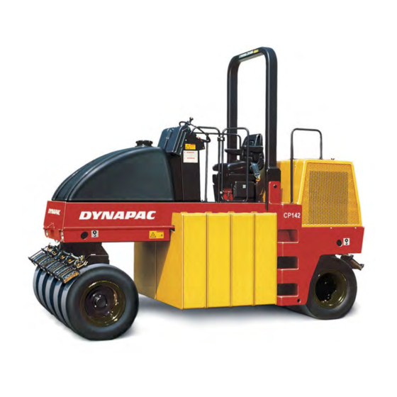 Atlas Copco Dynapac CP142 Instruction Manual