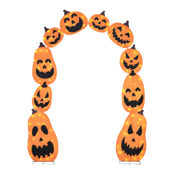 Home Accents Holiday 23RT05523242 Assembly Instructions