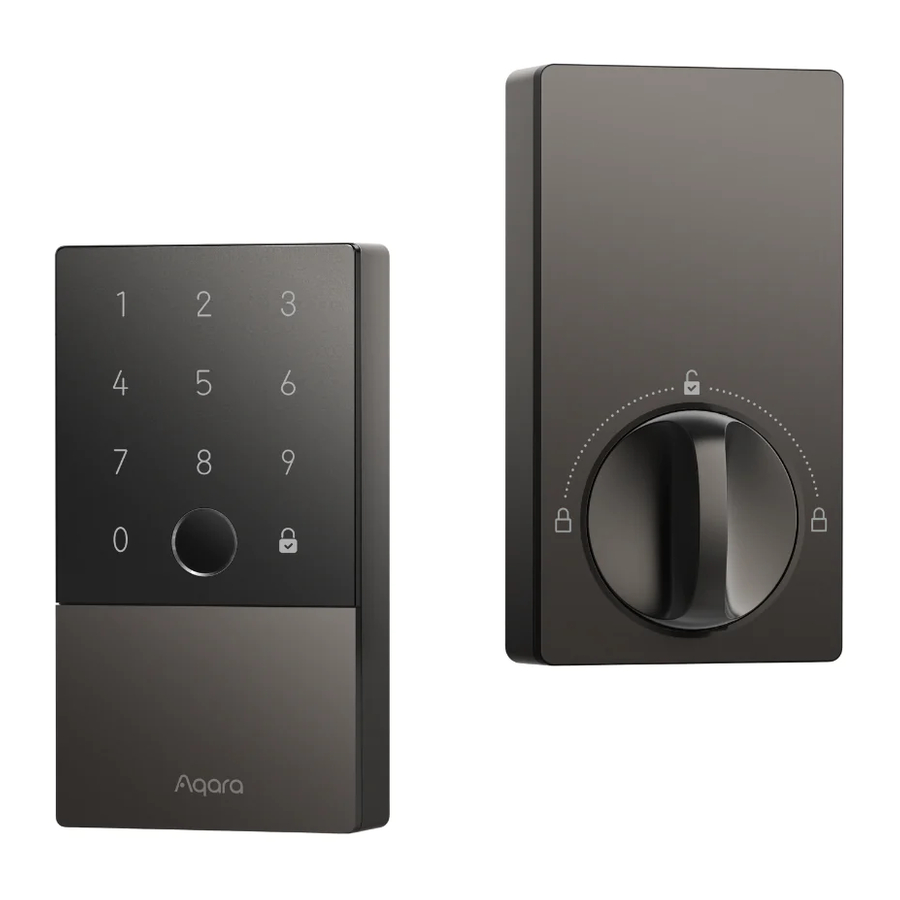 Aqara Smart Lock U100, SDL-D01, DL-D01D - Fingerprint Keyless Entry ...