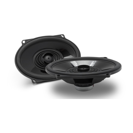 Rockford Fosgate TMS57 Installation & Operation Manual