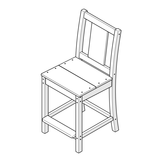 Polywood Prairie TLD161 Assembly Instructions