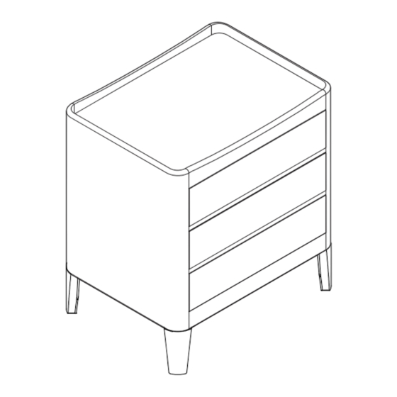 Gaia Baby Serena Dresser Assembly Instructions Manual