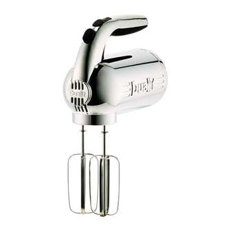 Dualit HAND MIXER Instruction Manual