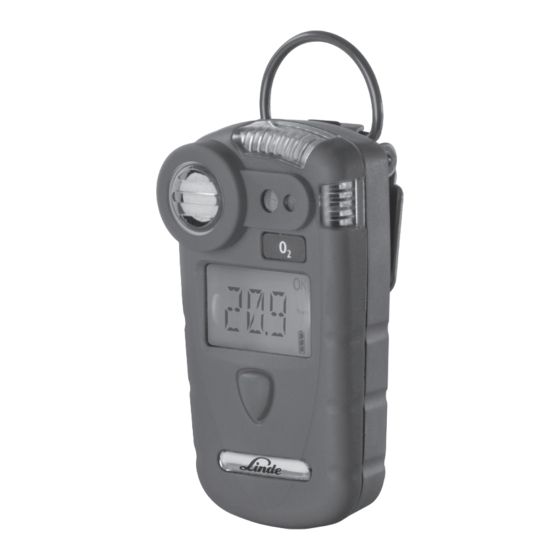 Linde G-TECTA SG Operating Manual