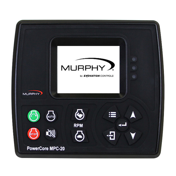 Murphy PowerCore MPC20 Installation Manual