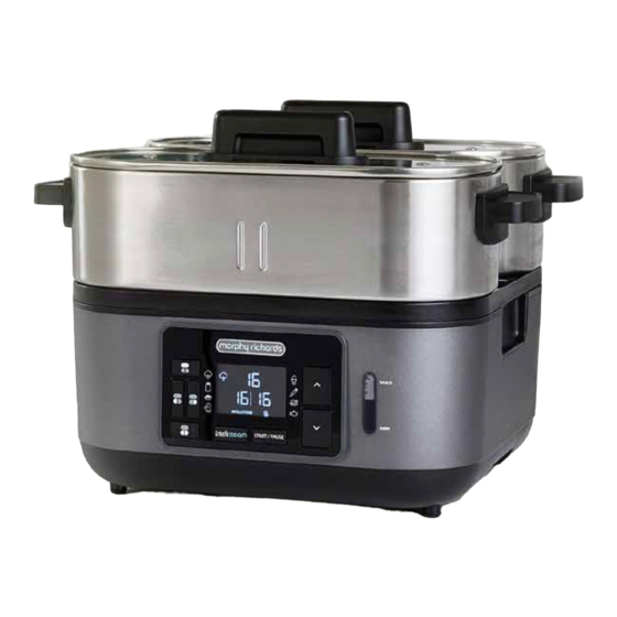 Morphy Richards INTELLISTEAM Recipe Book