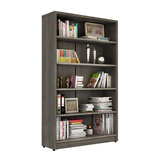 SUNON Five-layer Open Bookcase Assembly Manual