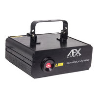 LOTRONIC AFX LIGHT SCAN1000FX5-RGB User Manual
