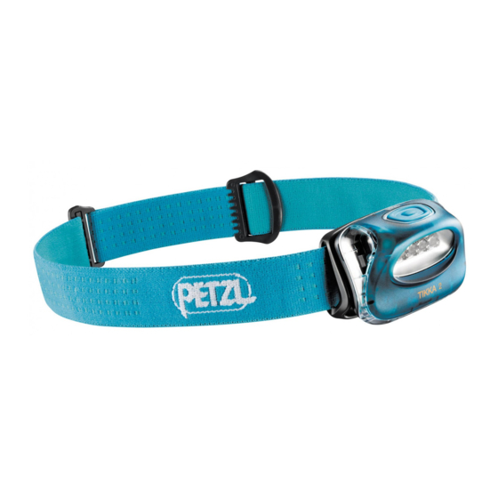 Petzl TIKKA2 Manual