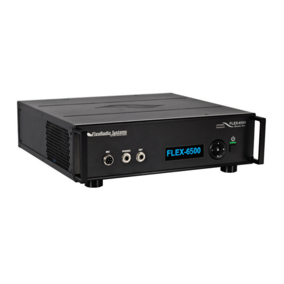 FlexRadio Systems Signature FLEX-6000 Series Quick Start Manual