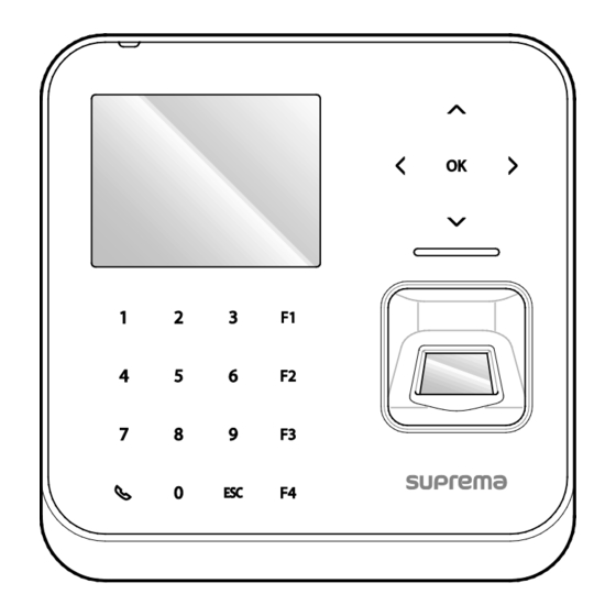 suprema BioStation 2 User Manual