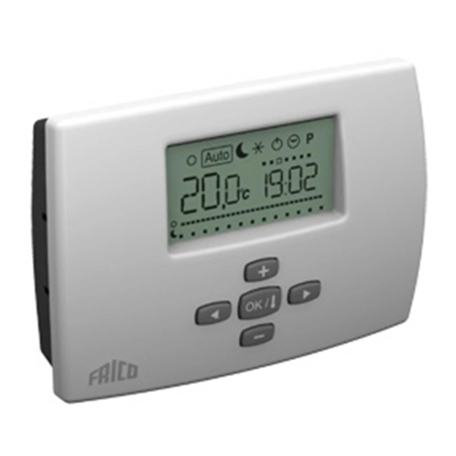 Frico TP8 - Thermostat Manual