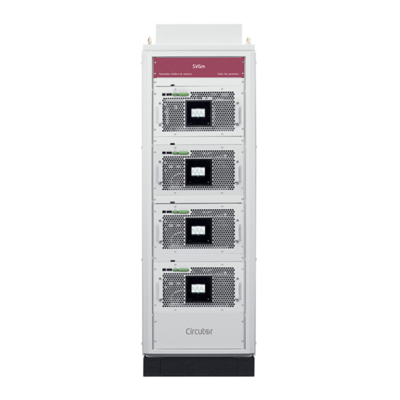 Circutor SVGm-4WF-020M-400 Instruction Manual