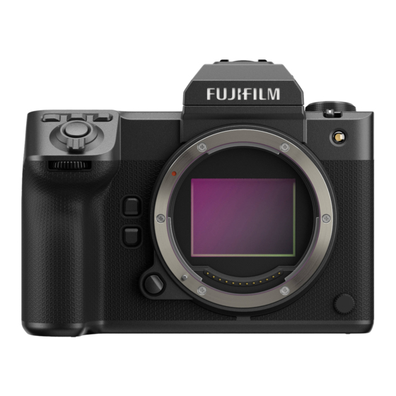 FujiFilm GFX 100II New Features Manual