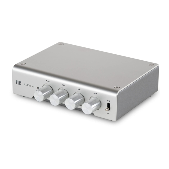 Schiit Loki Mini+ Owner's Manual