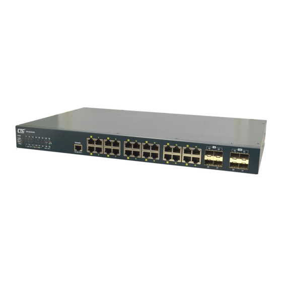 CTC Union ICS-G24044X Quick Installation Manual