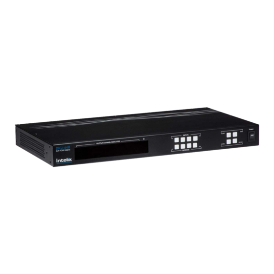 Intelix DIGI-44B Installation And Operation Manual