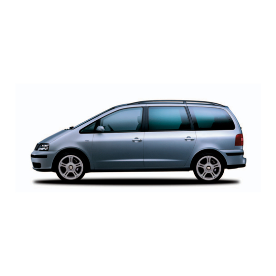 Seat alhambra Owner's Manual