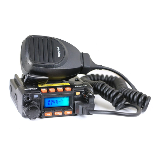 Rugged Radios RM25R User Manual