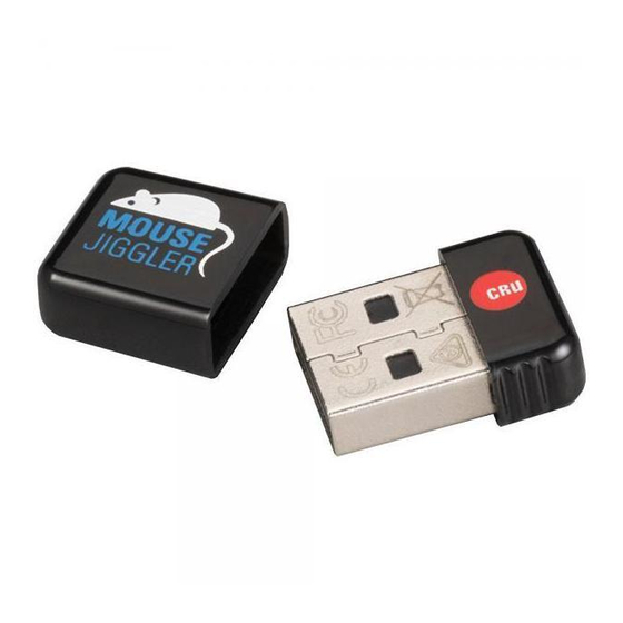 CRU Mouse Jiggler MJ-3 Quick Start Manual