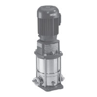 Wilo MultiVert-MVI 1 6 Series Installation And Operating Instructions Manual