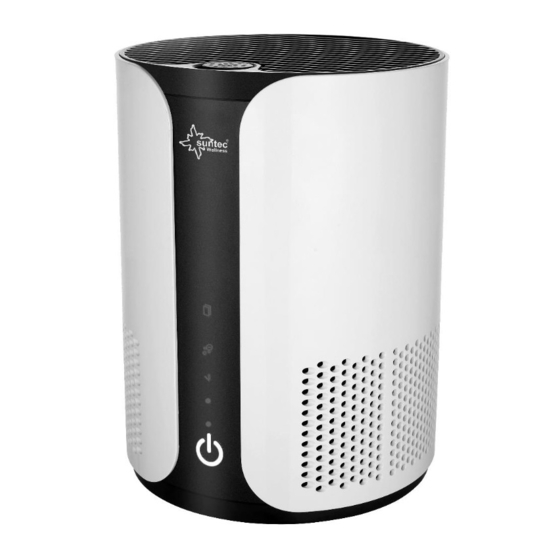 Suntec Wellness Klimatronic AirCare 1000 VirusEx H14 Ion Manual