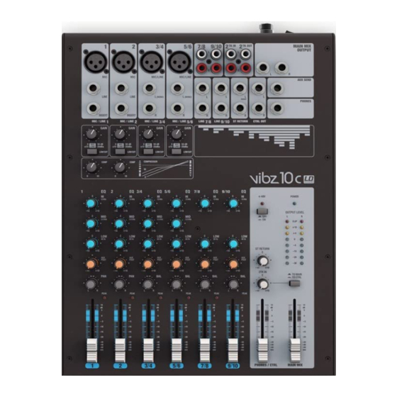 LD VIBZ 10 User Manual