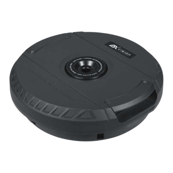 Audio Design ESX Vision VS1100P Manual