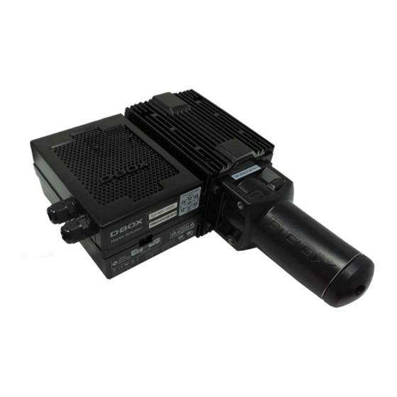 D-Box G5 Quick Start Manual