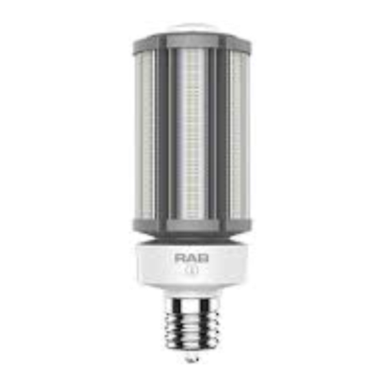 RAB Lighting Lightcloud Smart LED Post Top Manual